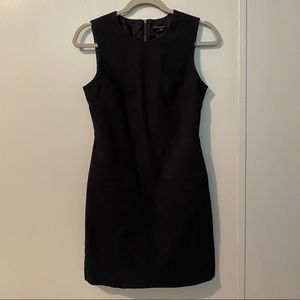 Theory Sleeveless Office Work Sheath Dress Black